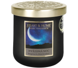Heart & Home Starry Night soy scented candle medium burn up to 30 hours 110 g