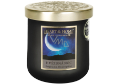 Heart & Home Starry Night soy scented candle medium burn up to 30 hours 110 g