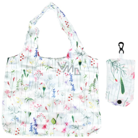 Albi Foldable 2in1 bag/backpack - white 45 × 65 cm
