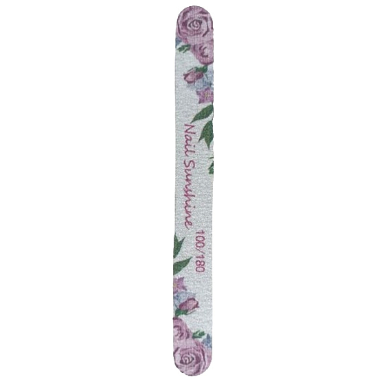 Double-sided nail file 100/180 17.8 cm 5 pieces