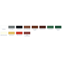 Sokrates Colour Semi-Matt Universal Top Coat for Wood and Metal, 0840 Red-Brown, 0.7 kg