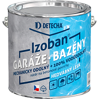 Detecha Izoban concrete paint, RAL 9003 white, 2 kg