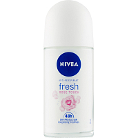 Nivea Fresh Rose Touch Roll-On Antiperspirant, 50 ml