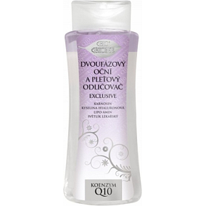 BIO BIONE EXCLUSIVE Two-Phase Eye and Face Makeup Remover Q10 255 ml