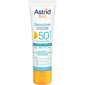 Astrid Sun OF 50+ Sensitive Sunscreen Cream, 50 ml