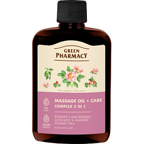 GREEN PHARMACY MASSAGE OIL COMPLEX 5IN1 200 ML 7088
