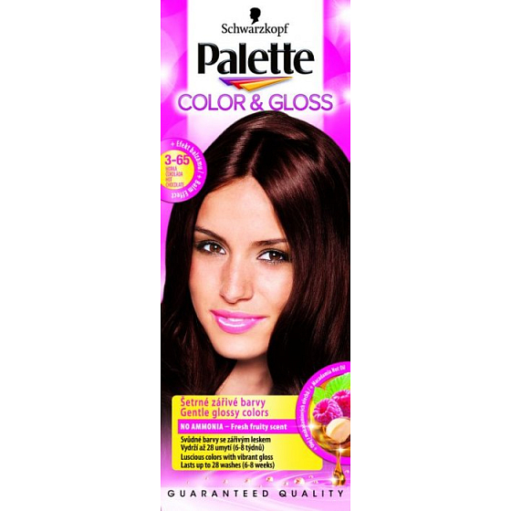 Schwarzkopf Palette Color & Gloss hair color 3 - 65 Hot chocolate