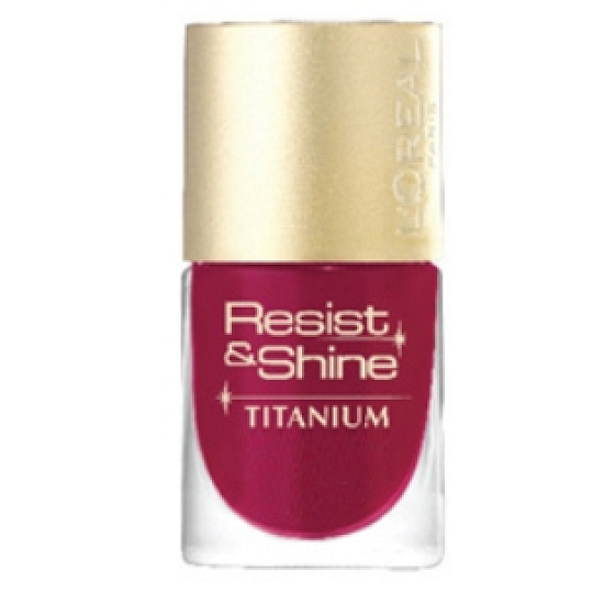 Loreal Paris Resist & Shine Titanium Nail Lacquer 651 9 ml