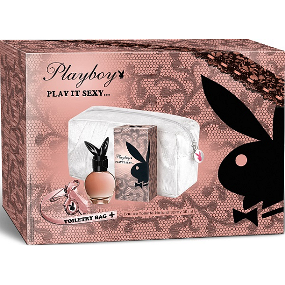 Playboy Play It Sexy eau de toilette 30 ml + bag, gift set