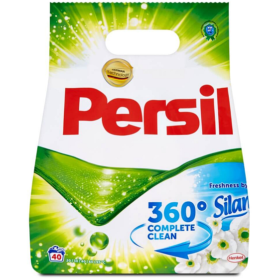 Persil 360 ° Complete Clean Freshness by Silan washing powder for white laundry 40 doses 2.6 kg