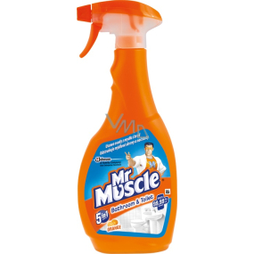 Mr. Muscle 5in1 Koupelva & Wc Orange cleaning and disinfecting agent 500 ml