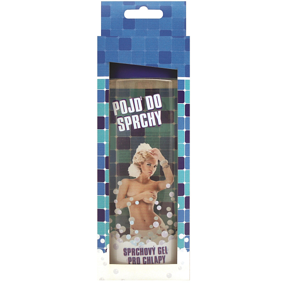 Bohemia Gifts Let's Go to the Shower Deodorizing Shower Gel Oceanic, Seaweed Extract and with Original 3D Label 300 ml