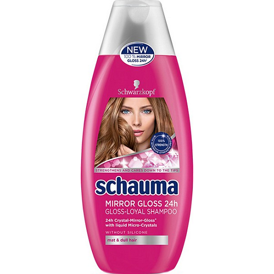Schauma Mirror Gloss 24h shampoo for hair without shine 250 ml