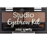 Miss Sports Studio Eyebrow Eyebrow Kit 001 Medium Brown 2.4 g