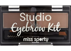 Miss Sporty Studio Eyebrow Kit 001 Medium Brown 2.4 g