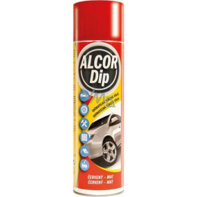 Alcor Dip removable liquid foil Red - matt 500 ml spray