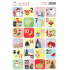Arch Advent Stickers Advent Calendar 24 Labels
