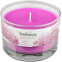 Bolsius Aromatic Lilac Blossom scented candle in glass 90 x 65 mm 247 g burning time approx. 30 hours