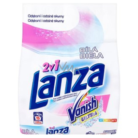 Lanza Vanish Ultra 2in1 White washing powder with stain remover 15 washes 1,125kg