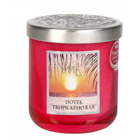 Heart & Home A touch of tropical paradise Soy scented candle medium burns up to 30 hours 110 g