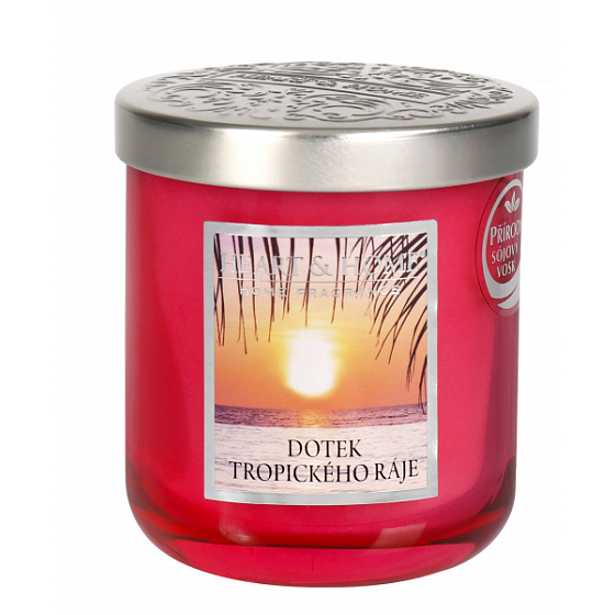 Heart & Home Touch of Tropical Paradise Soy Scented Candle Medium burns up to 30 hours 110 g