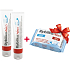 Herbacos Rybilka Neo Skin Care Ointment 2 x 100 ml + soft wet wipes for children 72 pieces, cosmetic set