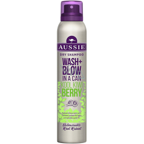 Aussie Wash + Blow Kool Kiwi Berry dry hair shampoo 180 ml