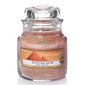 Yankee Candle Egyptian Musk - Egyptian musk scented candle Classic small glass 104 g
