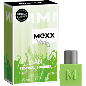 Mexx Festival Summer Man Eau de Toilette for Men 35 ml