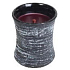 WoodWick Black Cherry - Black Cherry Collection Premium scented candle with wooden wick and lid glass small 85 g