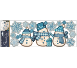 3D Snowman Stickers 57 x 20 cm