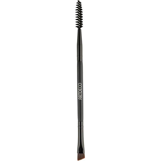 Artdeco 2in1 Brow Perfector double-ended brush with eyebrow grooming brush