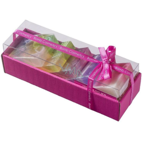 Bomb Cosmetics Crazy Cupid Soap 100 g + Miss Violet Soap 100 g + Summer Cherry Soap 100 g + Free Spirit Soap 100 g + Adventure in Paradise 100 g, Gift Soap Set