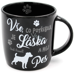 Nekupto Pets ceramic Jack Russell mug 300 ml