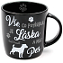 Nekupto Pets ceramic Jack Russell mug 300 ml
