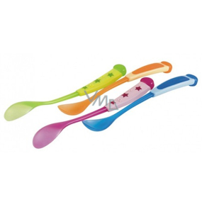 Canpol babies Plastic spoon with long handle for children from 4 months