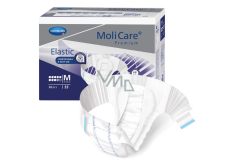 MoliCare Premium Elastic M 85 - 120 cm 9 drops adhesive diapers for medium to severe incontinence 26 pieces