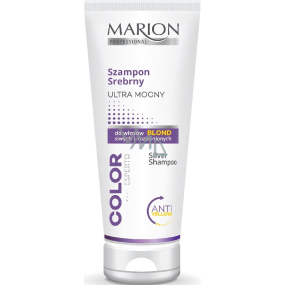 Marion Color Silver ultra strong shampoo for lightened, gray and natural blonde hair 200 ml