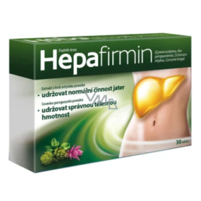 Hepafirmin maintains normal liver function food supplement 30 tablets