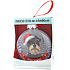 Albi Glass Christmas ornament with animals - Schnauzer 7.5 cm x 8 cm x 3.6 cm