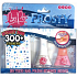 Bo-Po Frosty nail polish peel white 2,5 ml + nail polish peel orange 2,5 ml + nail stickers, cosmetic set for children