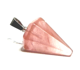 Watermelon crystal Pendulum natural stone 2,2 cm, stone of stones