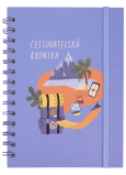 Albi Motivational notebook Travel chronicle 19,5 x 14,2 x 1,8 cm