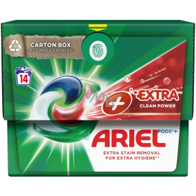 Ariel Extra Clean Power Universal Washing Gel Capsules 14 pieces