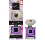 Lady Venezia Dream Lavender - Lavender aroma diffuser with flower for gradual release of fragrance 100 ml