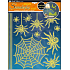 Glow-in-the-dark wall sticker Spiders 32 x 31 cm