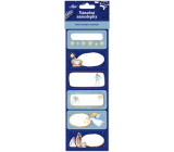 Nekupto Christmas stickers for gifts Bethlehem 6 pieces