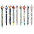 Colorino Rubberized pen Tukan, blue refill 0,5 mm