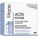 Lirene Acid Power Moisturizer with Cornflower Hydrolate, reduces wrinkles 50 ml