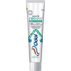 Odol White Renew Deep Clean toothpaste with fluoride 75ml